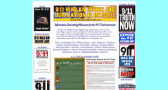 Desktop Screenshot of 911sharethetruth.com