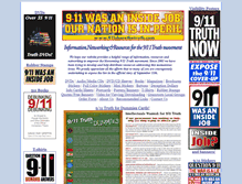 Tablet Screenshot of 911sharethetruth.com